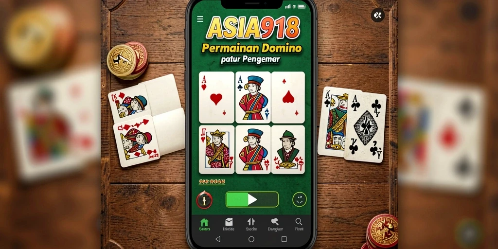 Tampilan gameplay ASIA918 dengan pemain Domino yang bersaing.