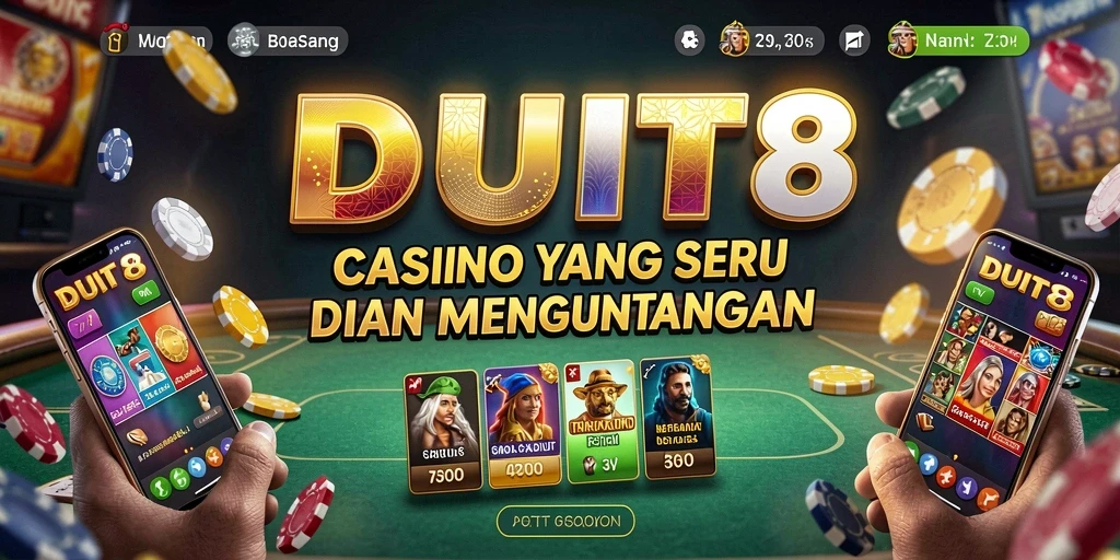Gameplay Kasino yang Seru dan Menghibur di DUIT8.