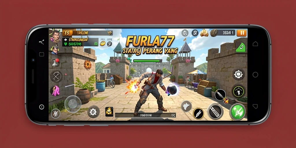 Tampilan gameplay FURLA77 dengan aksi strategis yang mengasyikan.