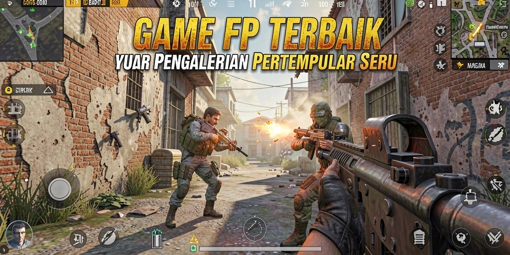 Screenshot gameplay HARAPJP yang menunjukkan aksi pertempuran mengesankan.