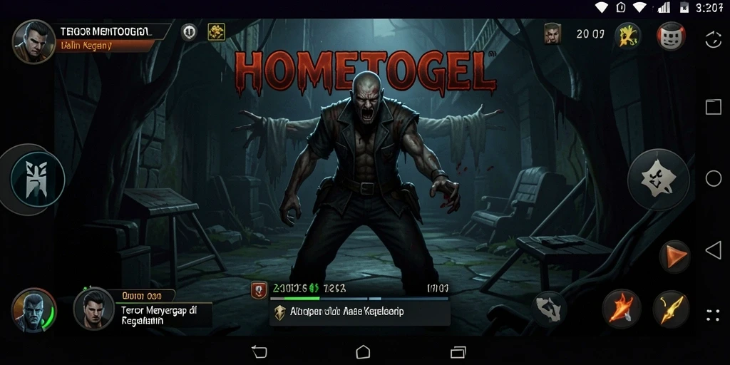 Tangkapan layar gameplay HORROR yang menakutkan dan mendebarkan.