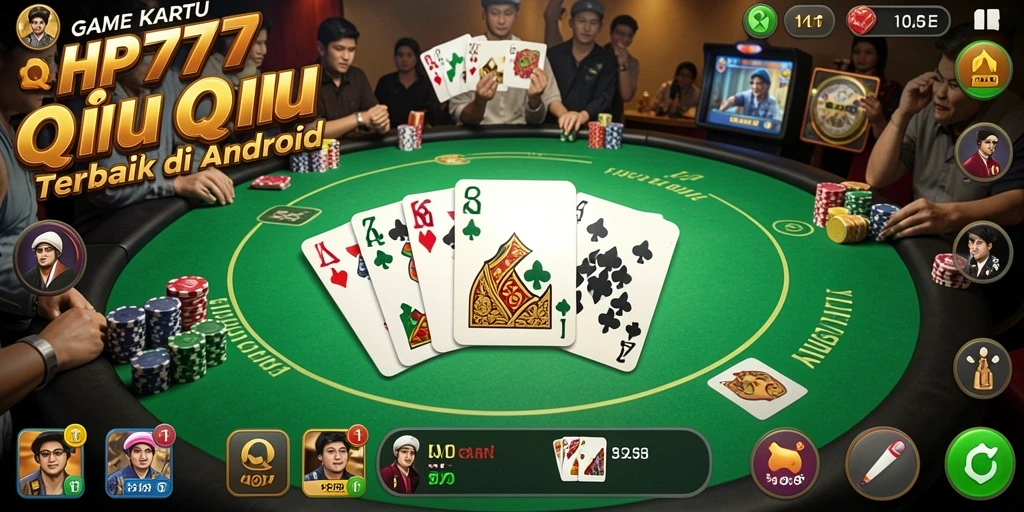 Tampilan gameplay seru dan kompetitif dalam HP777.