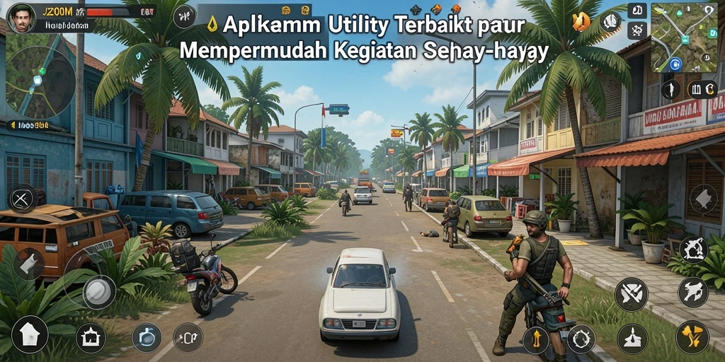 Screenshot tampilan antarmuka pengguna J200M yang intuitif dan fungsional.