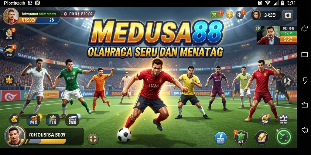 Tampilan seru dari gameplay MEDUSA88 yang menarik.