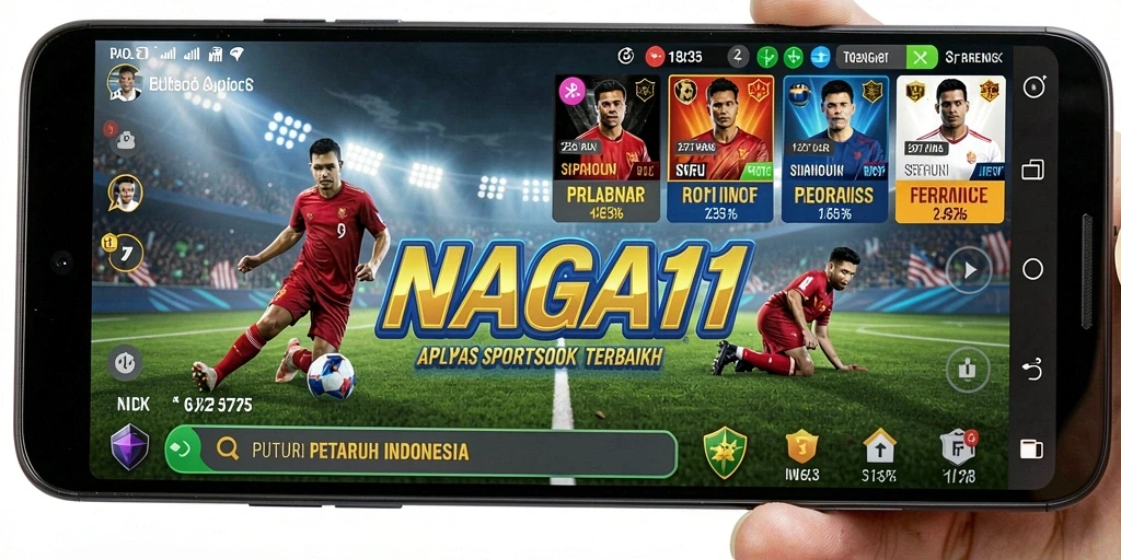 Tampilan terbaru NAGA11 dengan berbagai opsi taruhan olahraga.