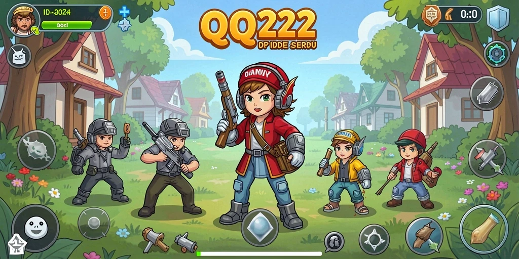 Tampilan gameplay QQ222 yang mengasyikkan dan interaktif.
