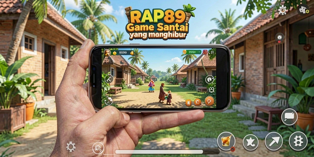 Tampilan gameplay RAP89 yang seru dan menghibur.