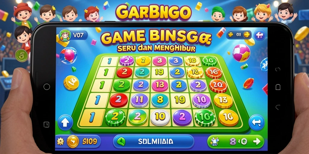 Tampilan gameplay V07 dengan suasana Bingo yang seru.