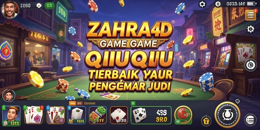 Tampilan gameplay QiuQiu di ZAHRA4D yang seru dan menantang.